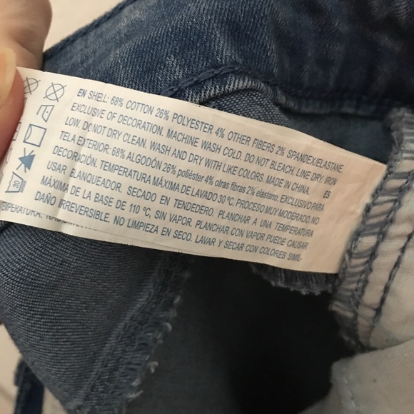 Forever 21 Blue Jeans Skinny Denim F21 Stretch Mid Rise Beverly Light Wash Sz 30 - Picture 5 of 6